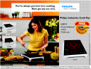 Philips Induction Cook Top - Free Frying Pan